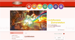 Desktop Screenshot of lichtfontein.nl